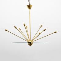 Half-Sputnik Chandelier, Murano - Sold for $1,500 on 10-10-2020 (Lot 407).jpg